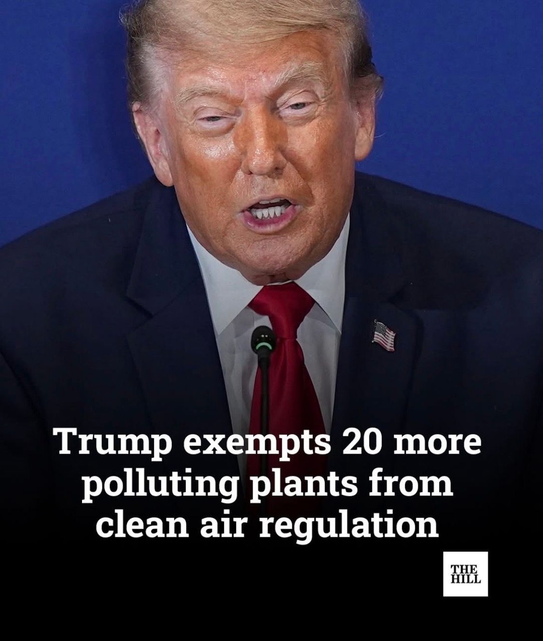MAGA caveman, me like pollution to help king be richer.