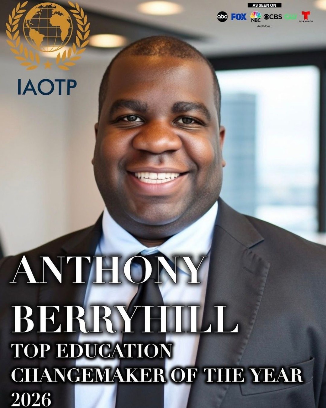 Congrats Anthony, honored to have you on our Board of Directors