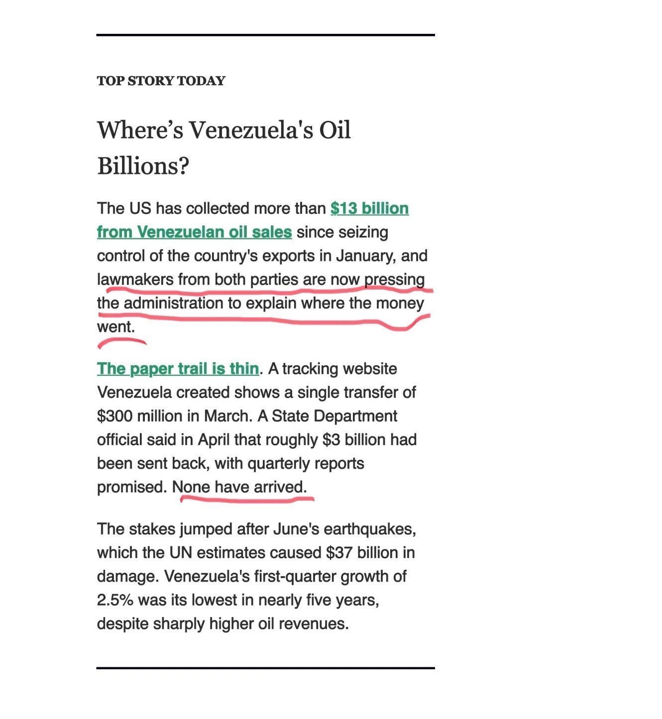 Trump supporter? Literally there are zero programs for the people, trillions in…