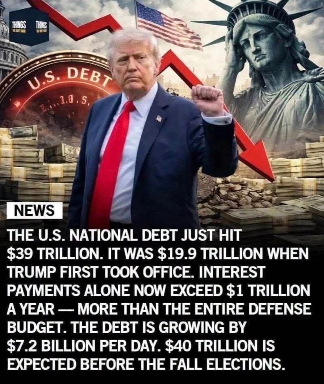 How is this making America great? #MAGA voters have no mathematical,…