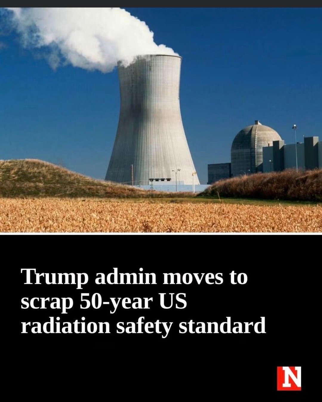 #MAGA: they canceled #cancer research, adding unprecedented pollution,…